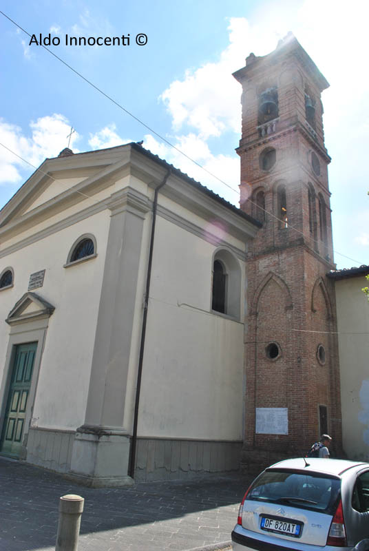 VIA FRANCIGENA: PONTE A CAPPIANO - S. MINIATO. SAN MINIATO BASSO: CHIESA DEI SANTI MARTINO E STEFANO